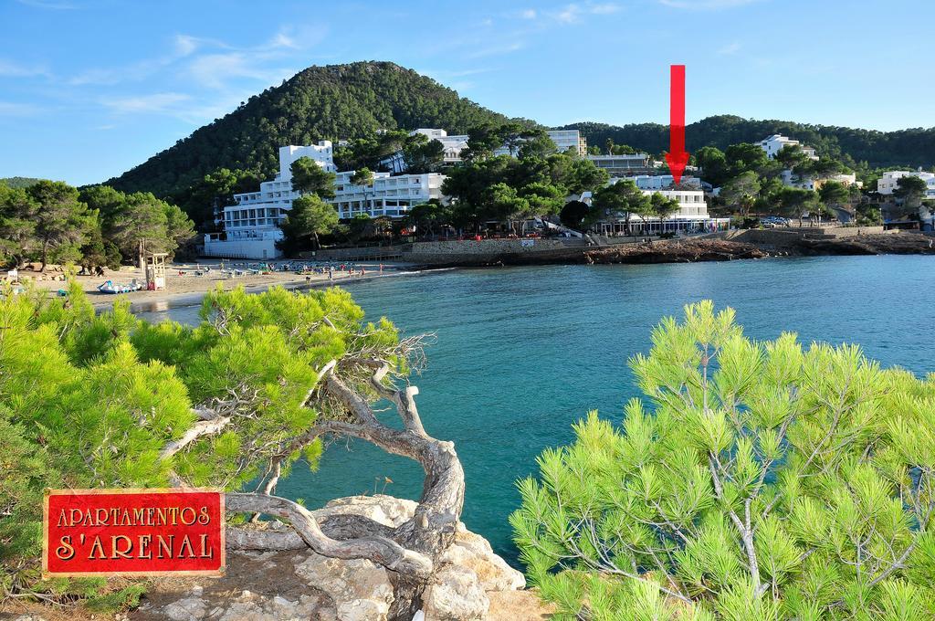 S'Arenal Apartments Portinatx Quarto foto